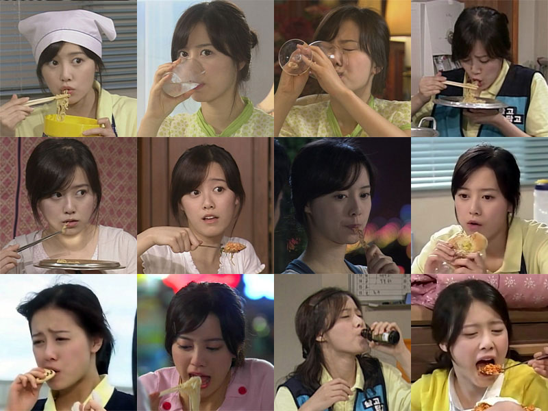 Goo Hye Sun enjoys eating